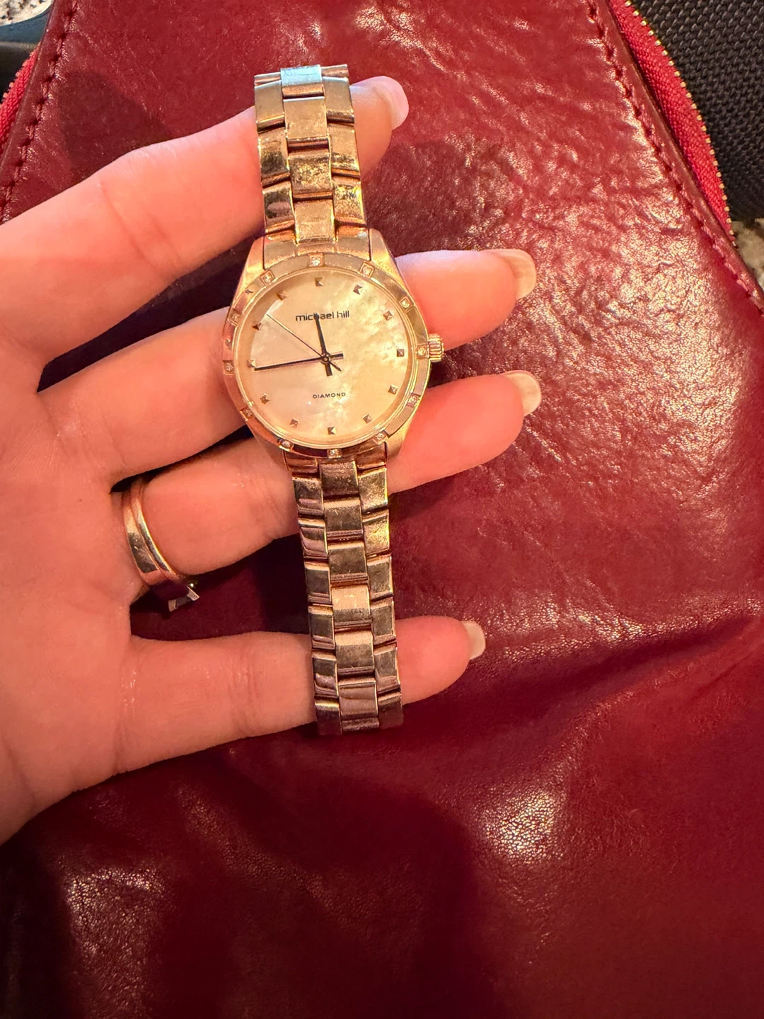 Michael Hill Rose Gold Diamond Watch - photo 2