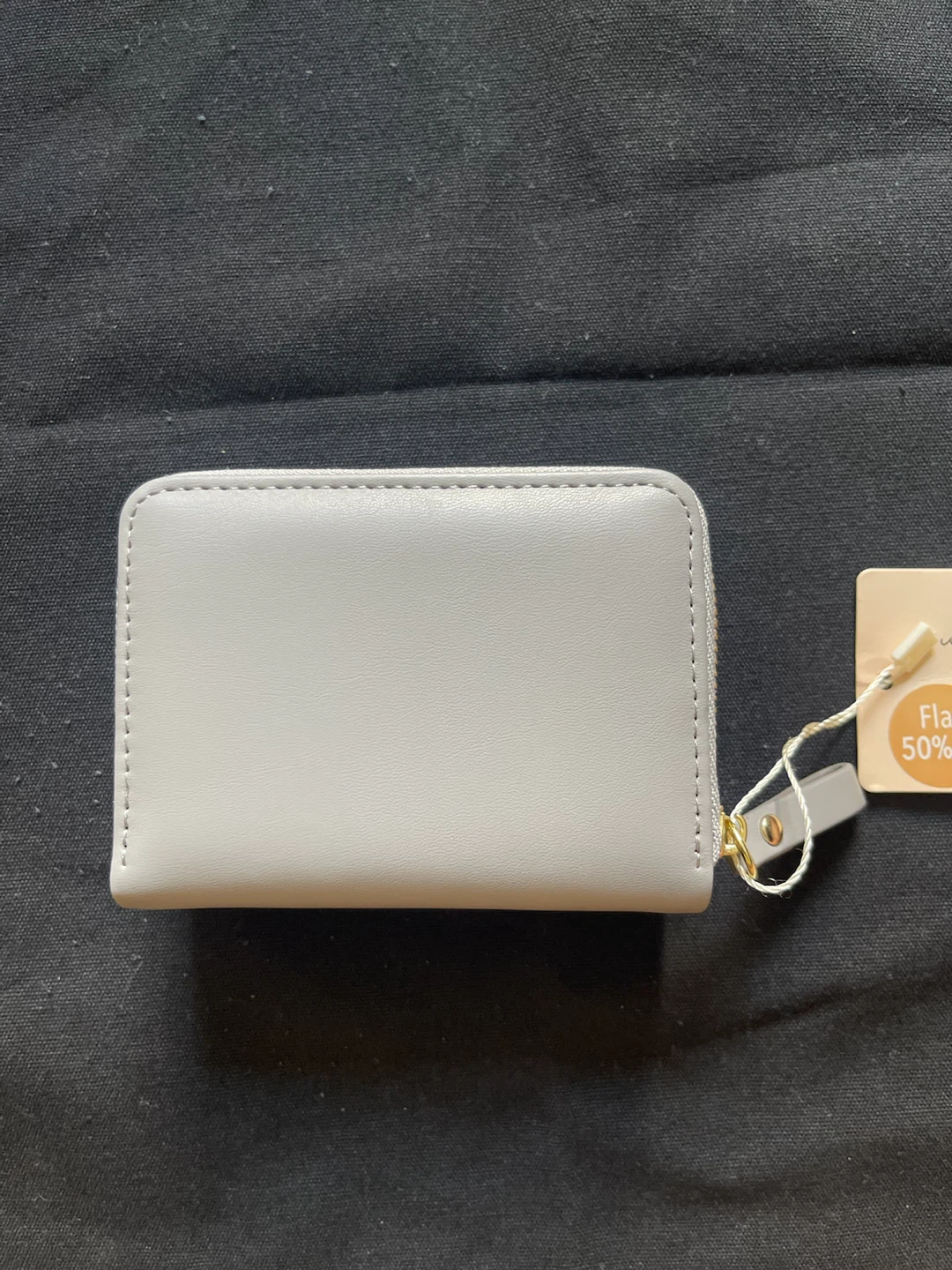 Trifold Grey Compact Wallet - photo 3