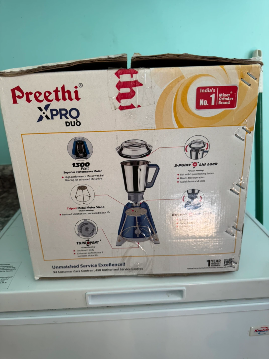Preethi XPRO Duo Mixer Grinder - photo 4