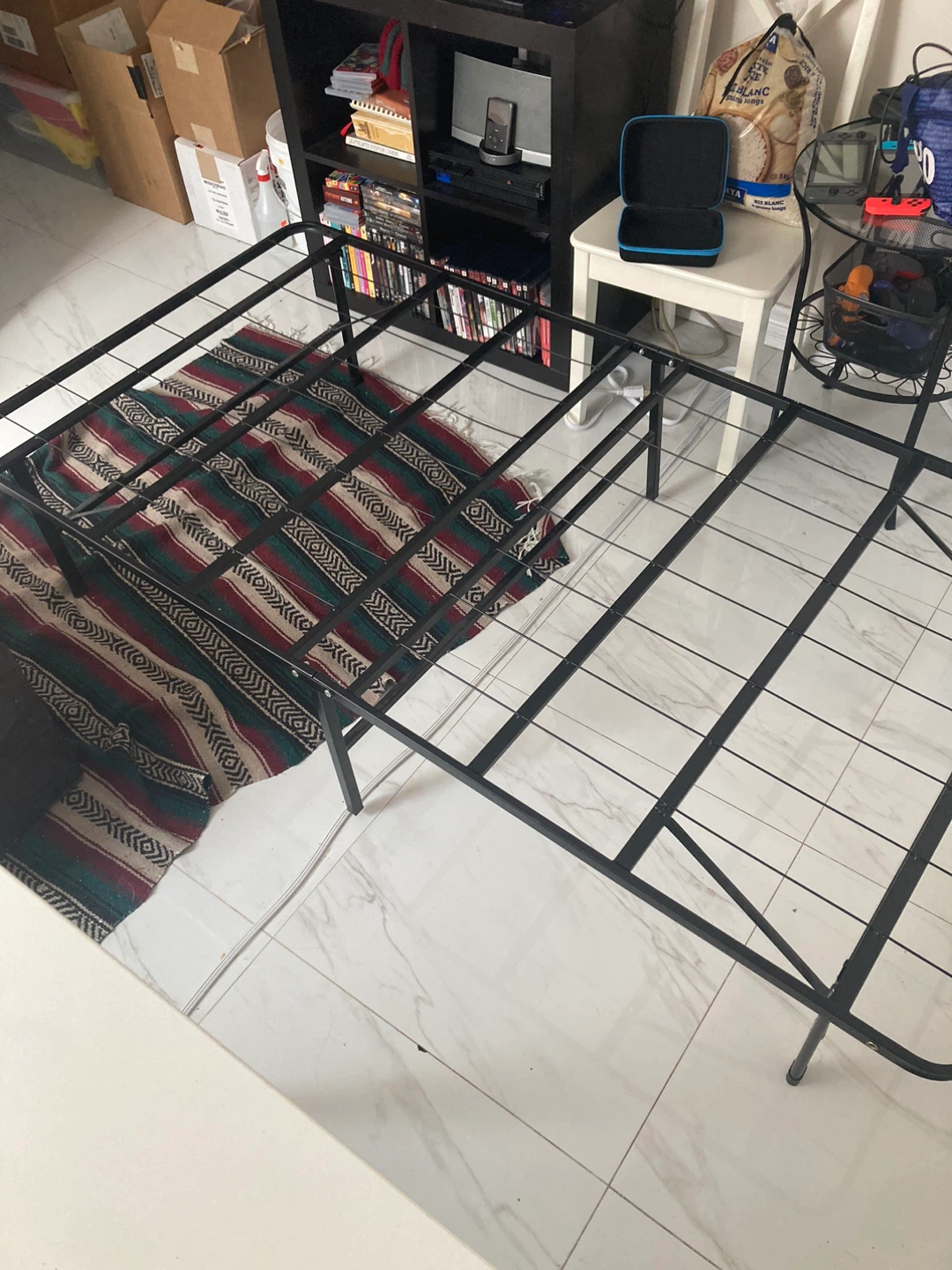 Twin Mattress and Foldable Bedframe - photo 2