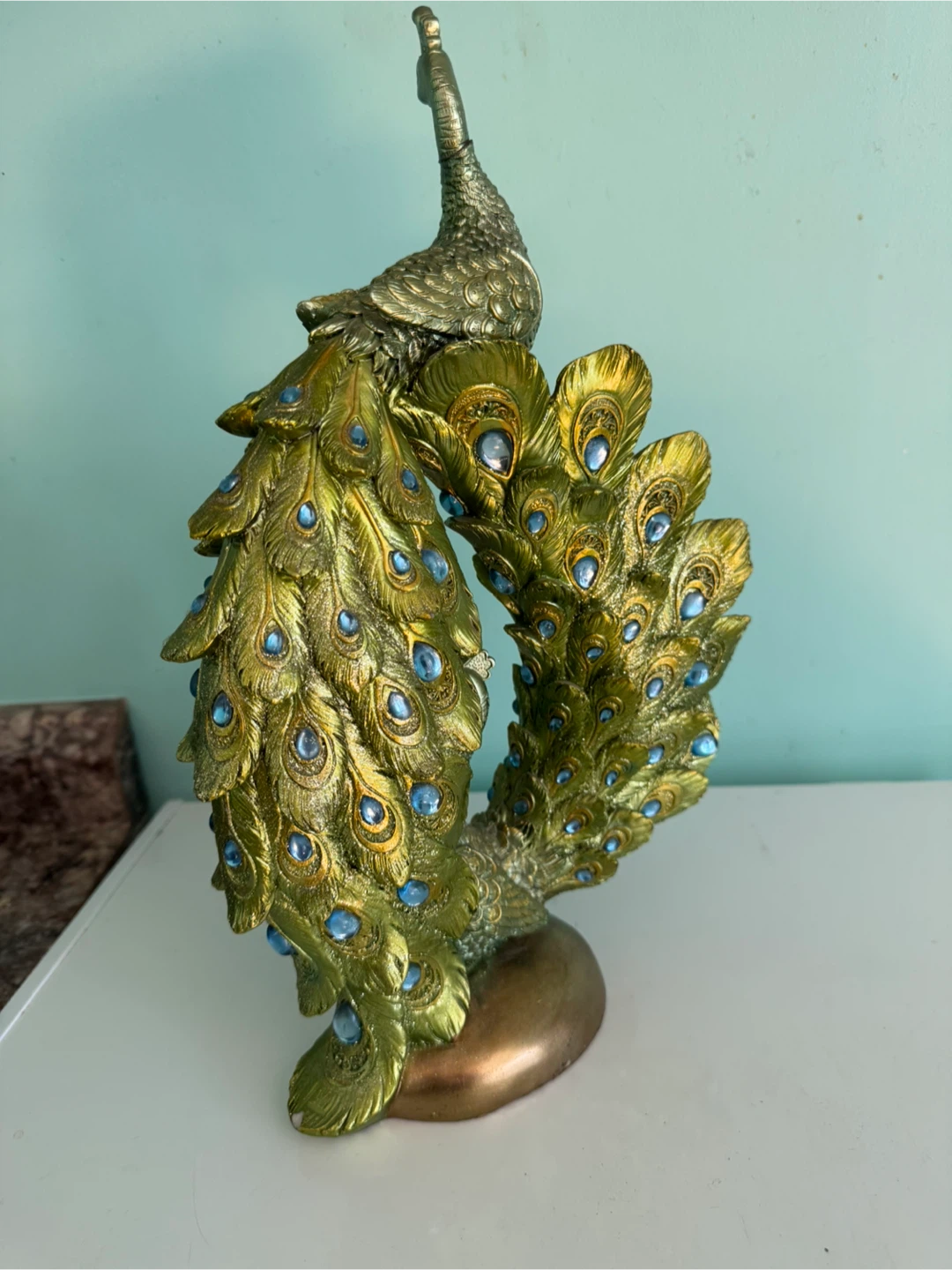 Peacock Decorative Figurine - photo 3