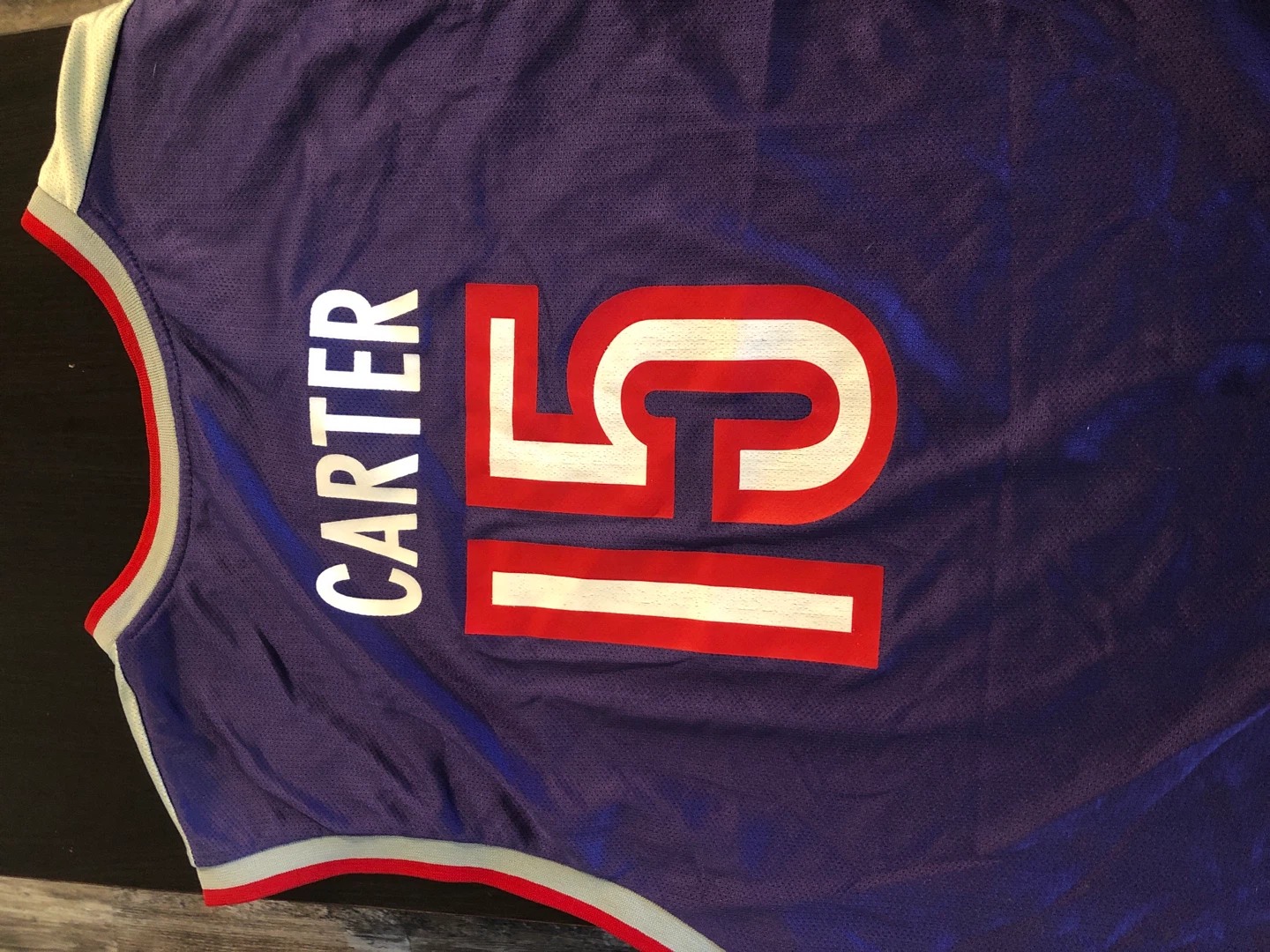 Reebok Vince Carter Toronto Raptors Jersey Size L - photo 2