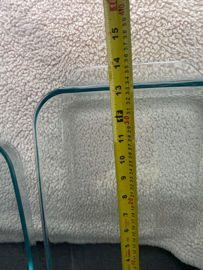 Set of two Pyrex glass baking dishes - photo 3
