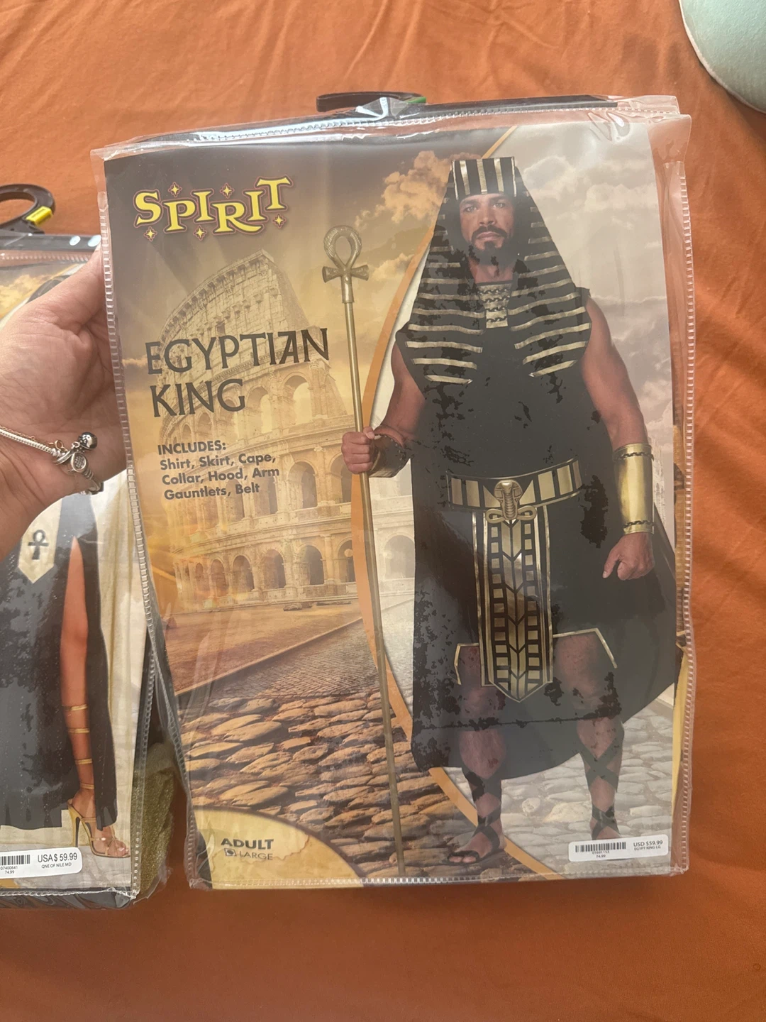 Spirit Halloween Egyptian King and Queen Costumes - photo 2