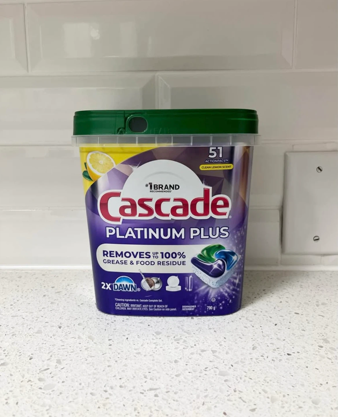 Cascade Platinum Plus Dishwasher Pods