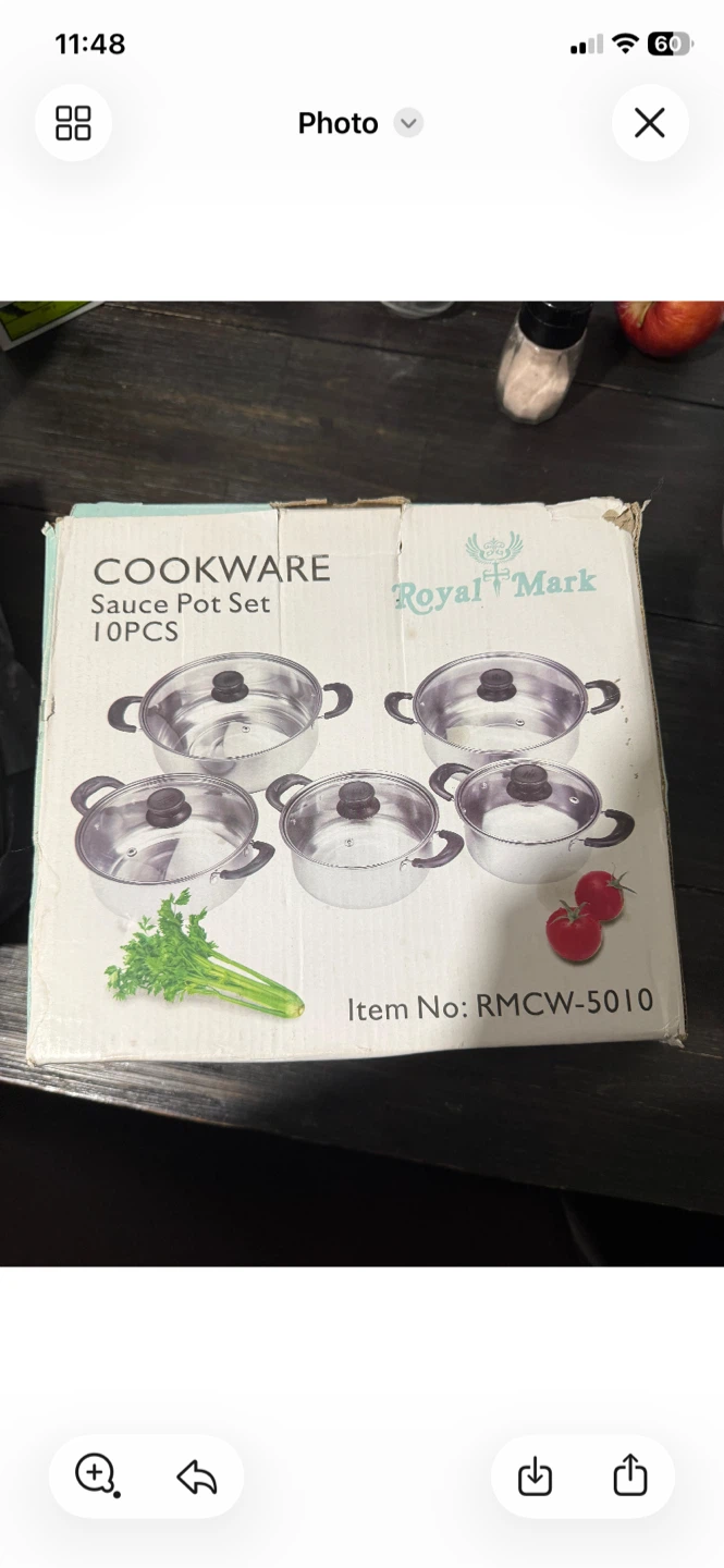 Royal Mark 10-Piece Sauce Pot Set
