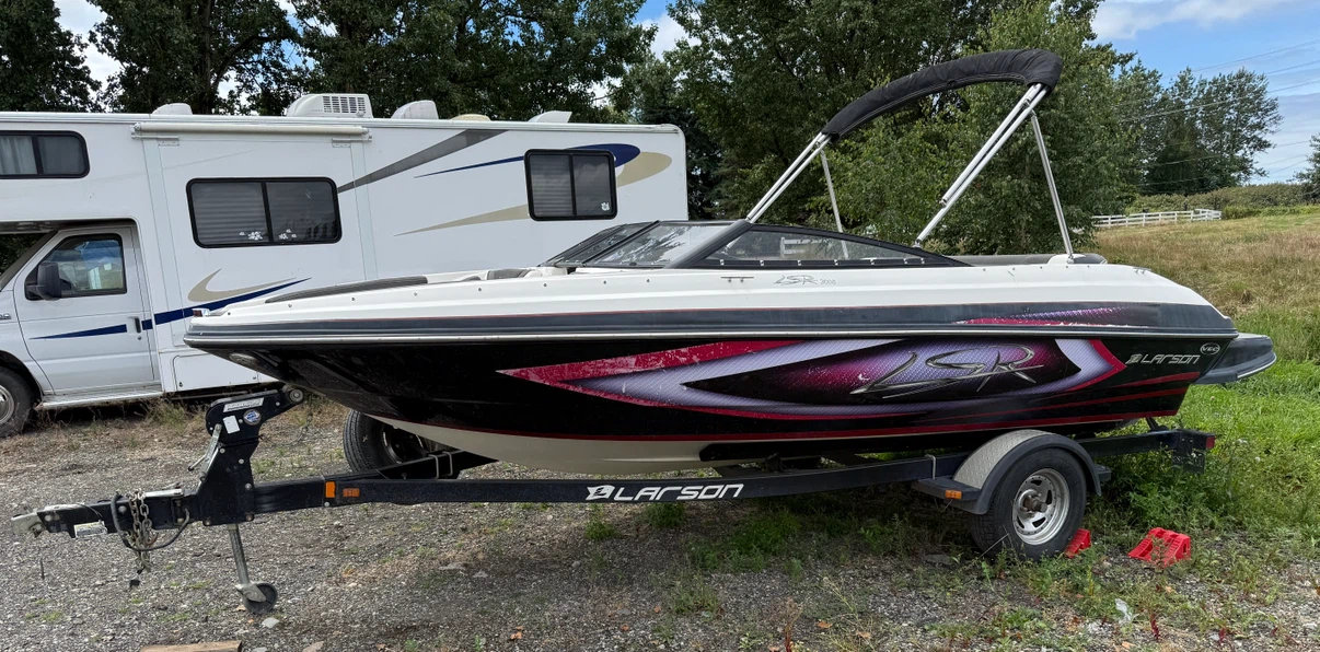 2013 Larson LSR 2000 Boat with Trailer - photo 4
