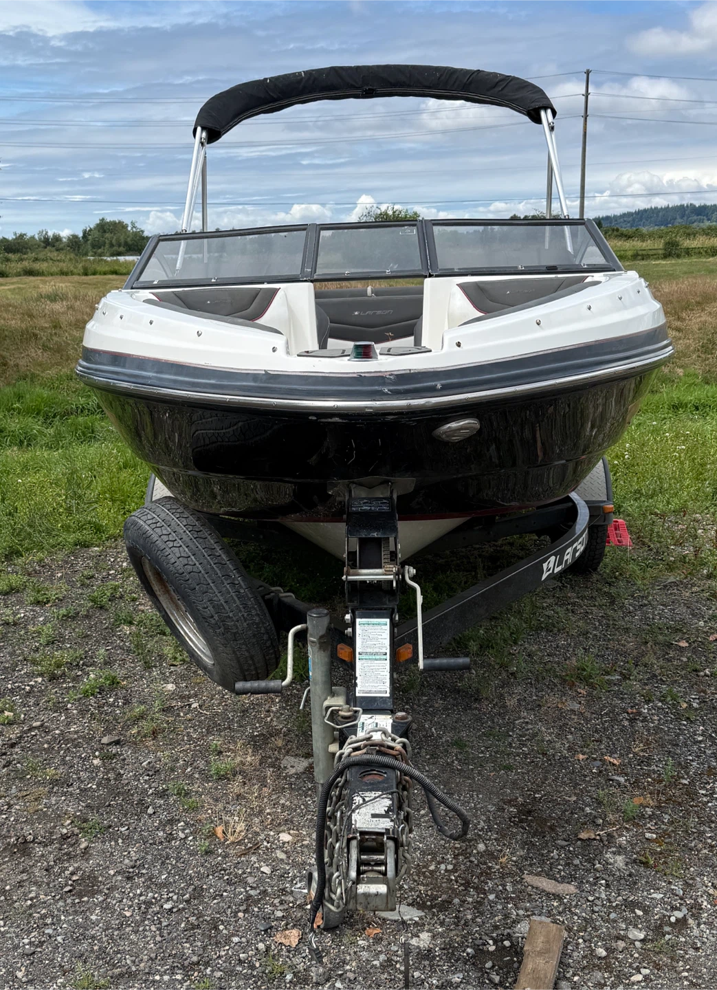 2013 Larson LSR 2000 Boat with Trailer - photo 5