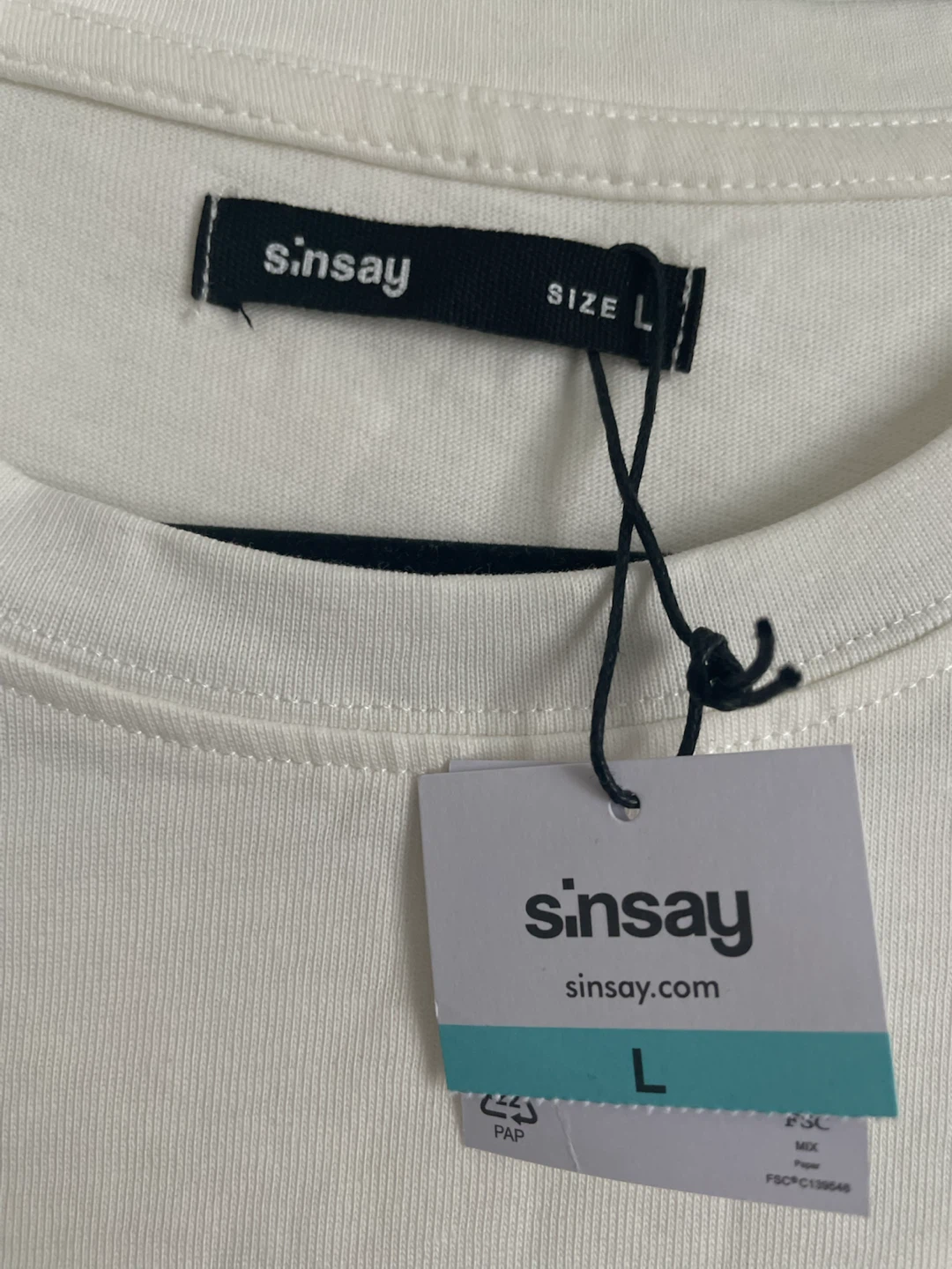 Sinsay Tennis Club T-Shirt Size L - photo 2