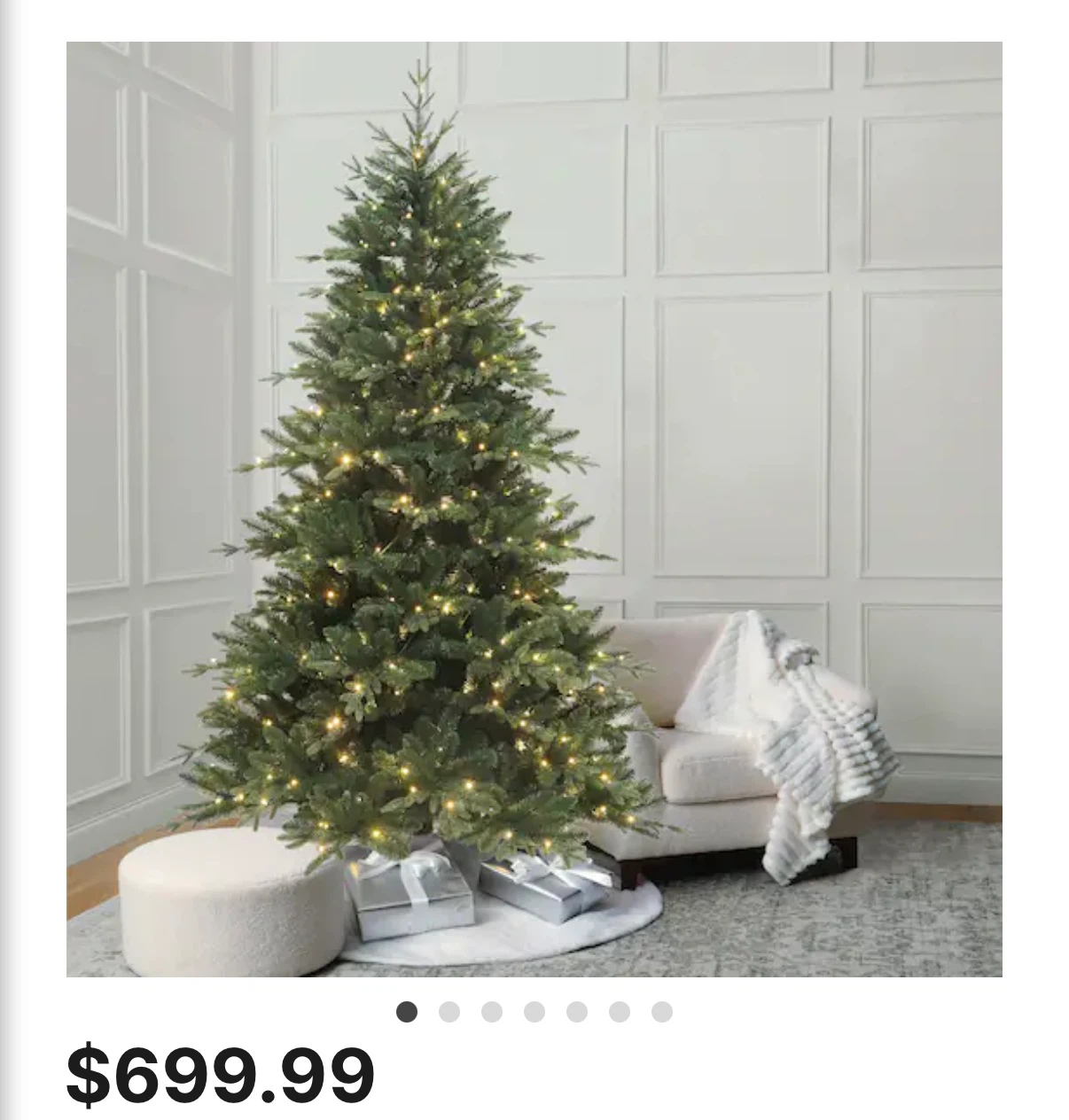 7.5ft. Pre-Lit Windsor Spruce Artificial Christmas Tree - photo 3