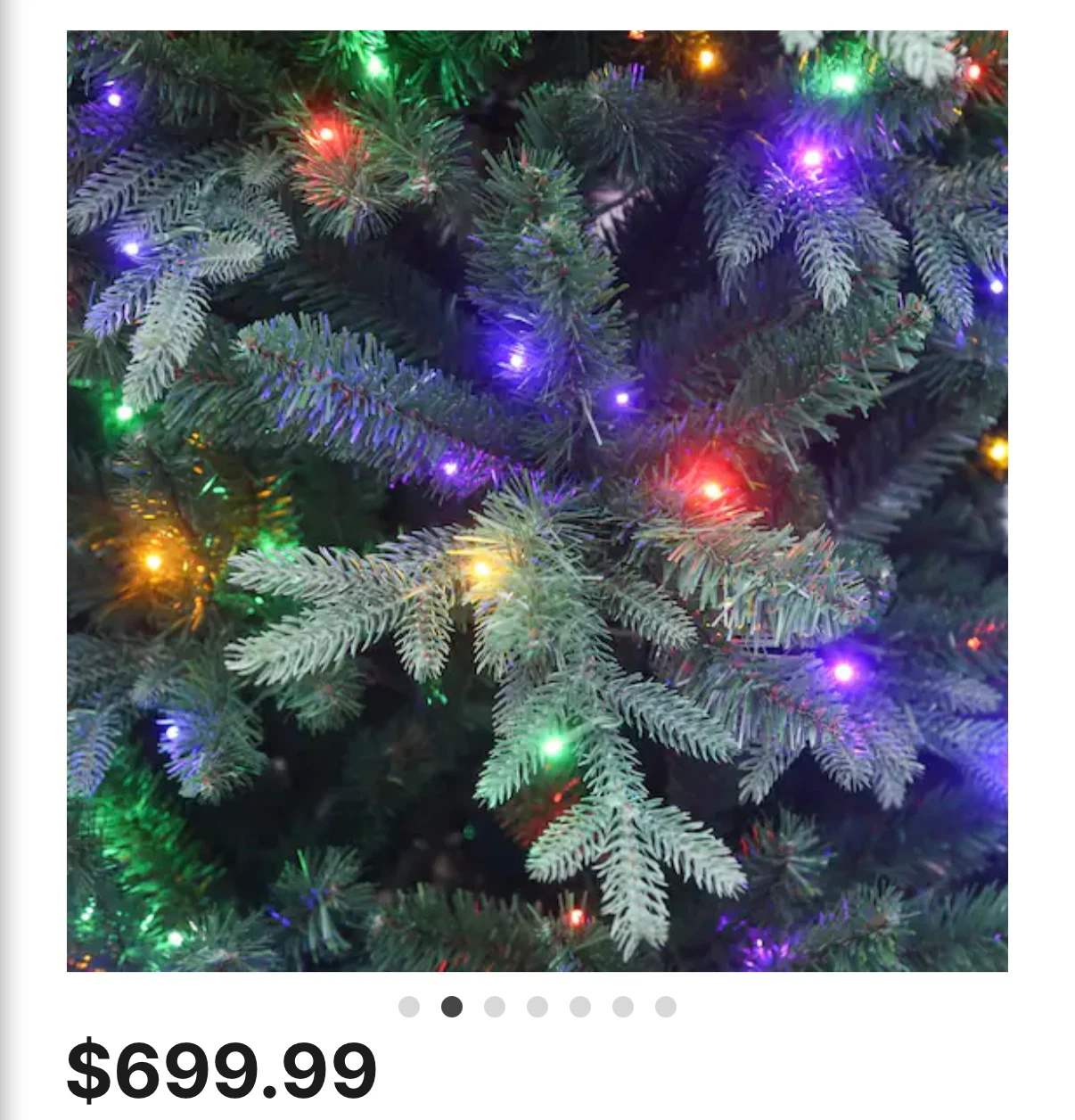 7.5ft. Pre-Lit Windsor Spruce Artificial Christmas Tree - photo 4
