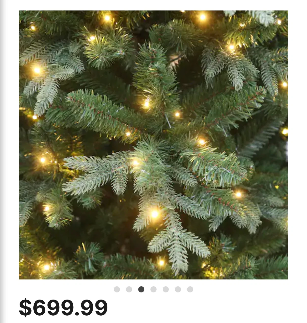7.5ft. Pre-Lit Windsor Spruce Artificial Christmas Tree - photo 5