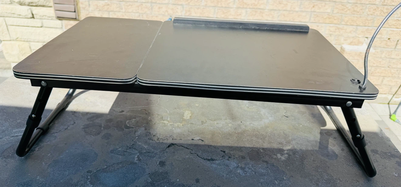 Black Folding Laptop Desk - photo 3
