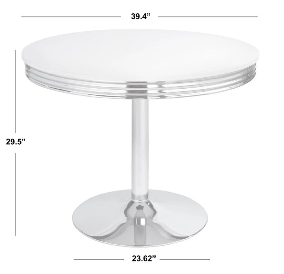 New 5 Piece Retro Dining Set Excellent Reviews - photo 3