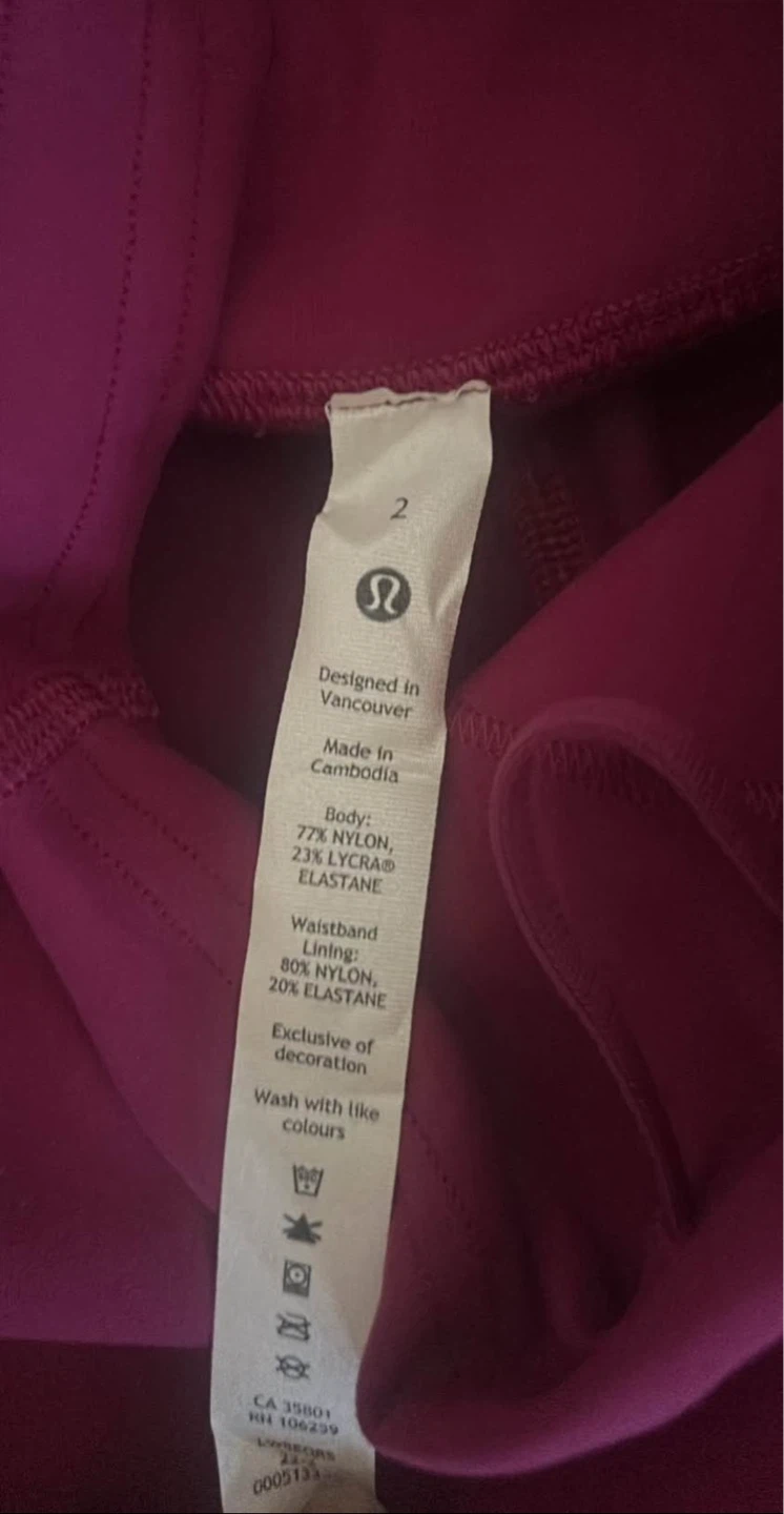 Lululemon leggings, size 2 - photo 3