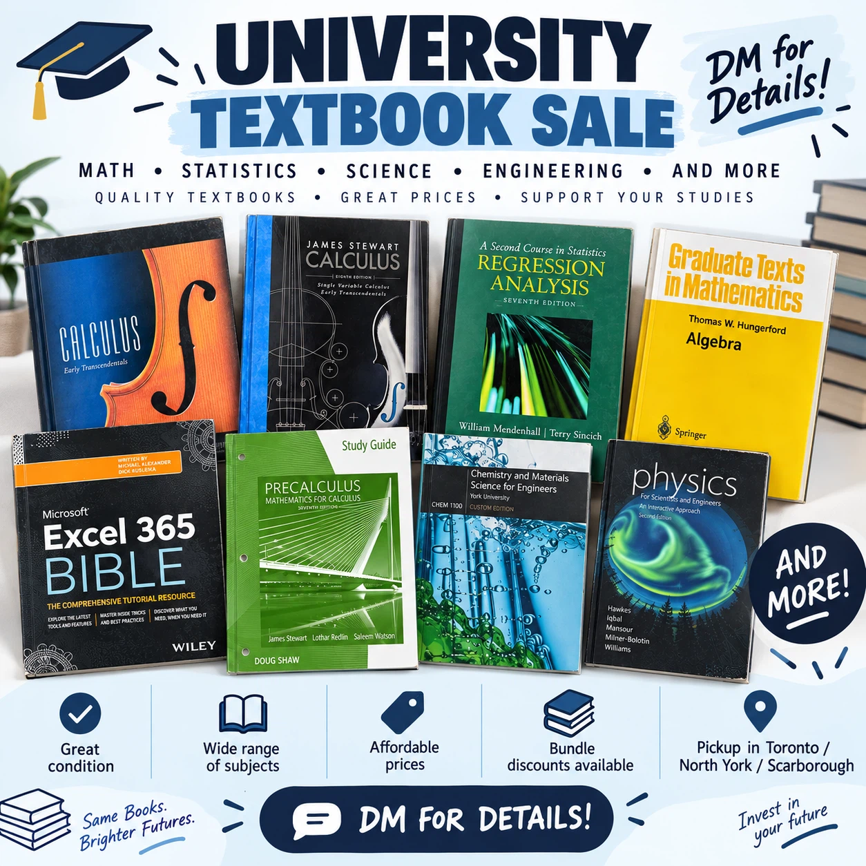 BOOK SALE - DM for Details