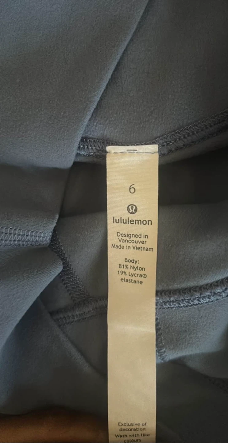 Lululemon Women's Leggings Blue Size 6 - photo 2