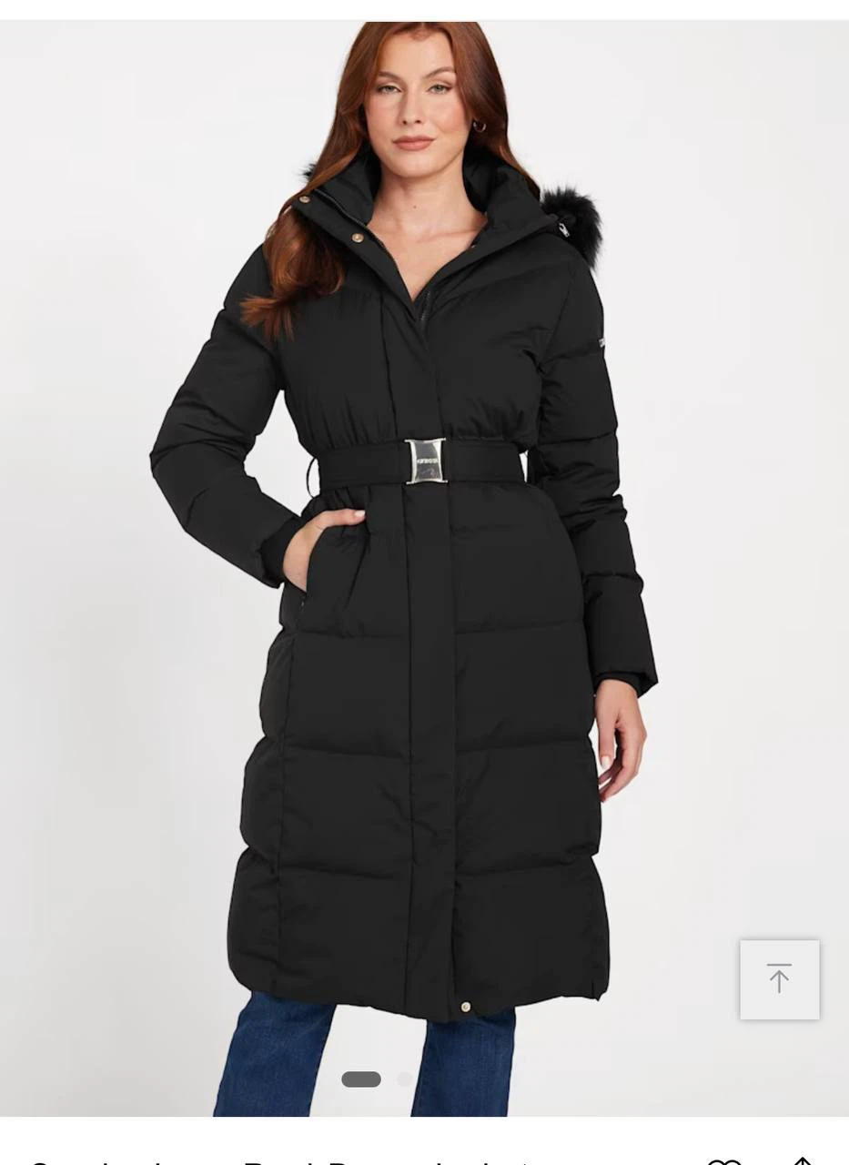 Guess factory Long winter jacket, cover-25