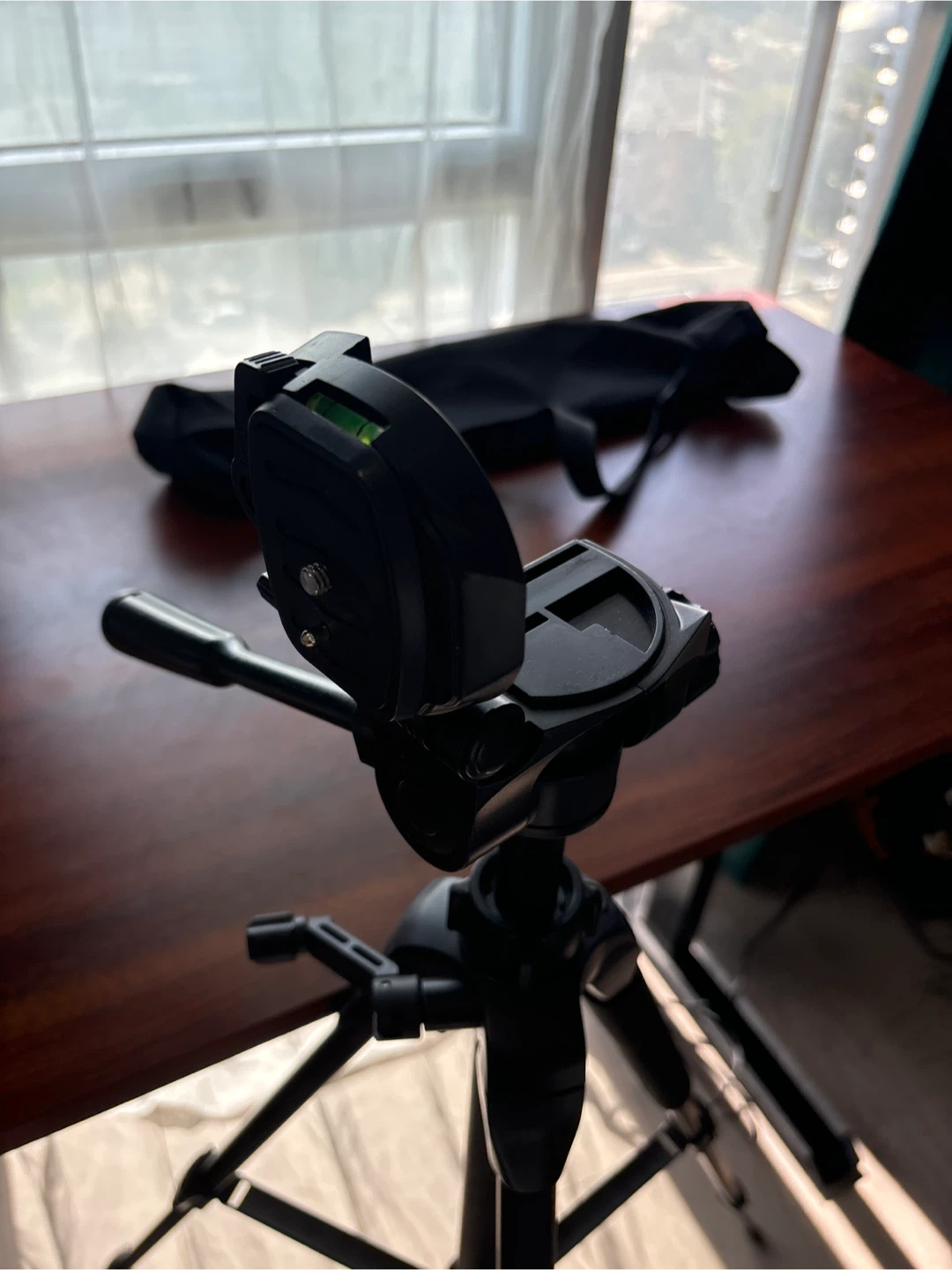 Black Camera Tripod with Carrying Case - photo 4