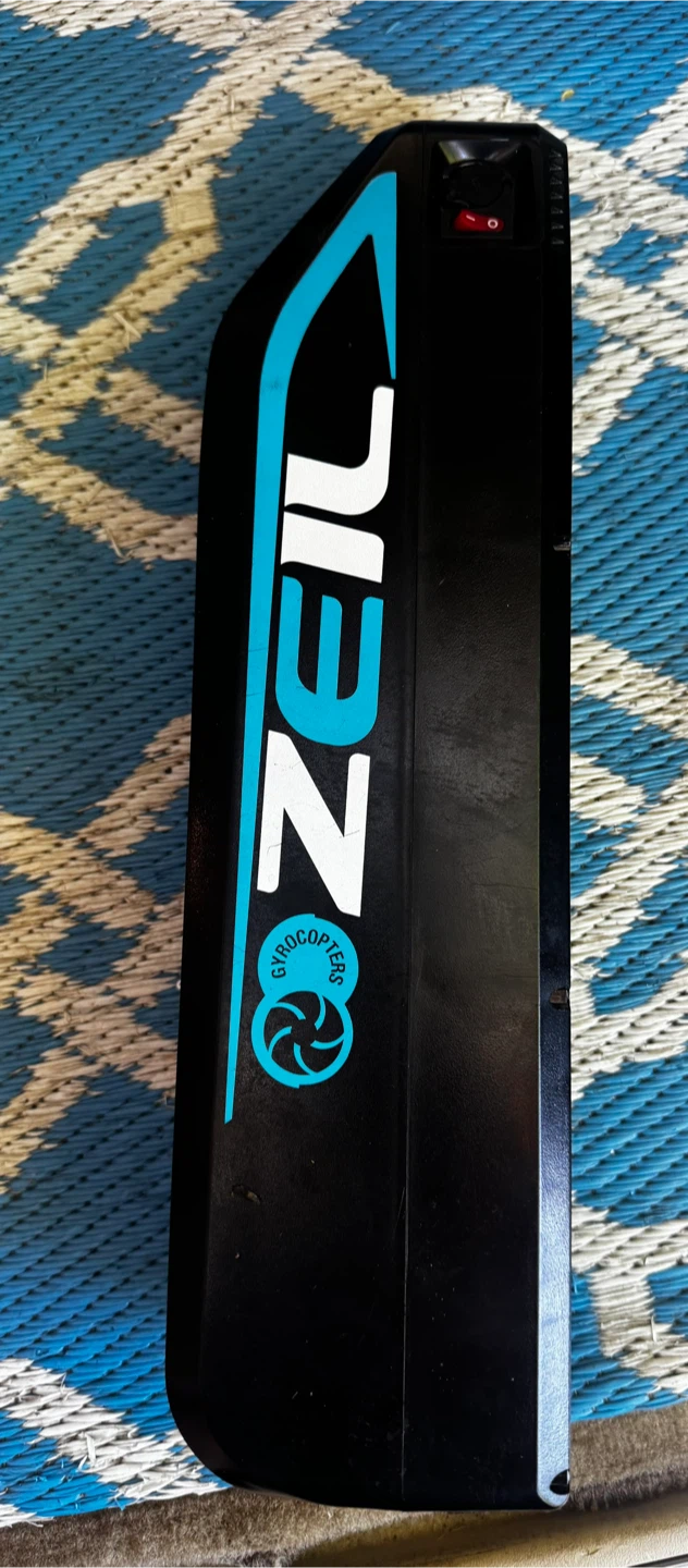 Gyrocopters Zeil 48V 10Ah E-Bike Battery Tested Working