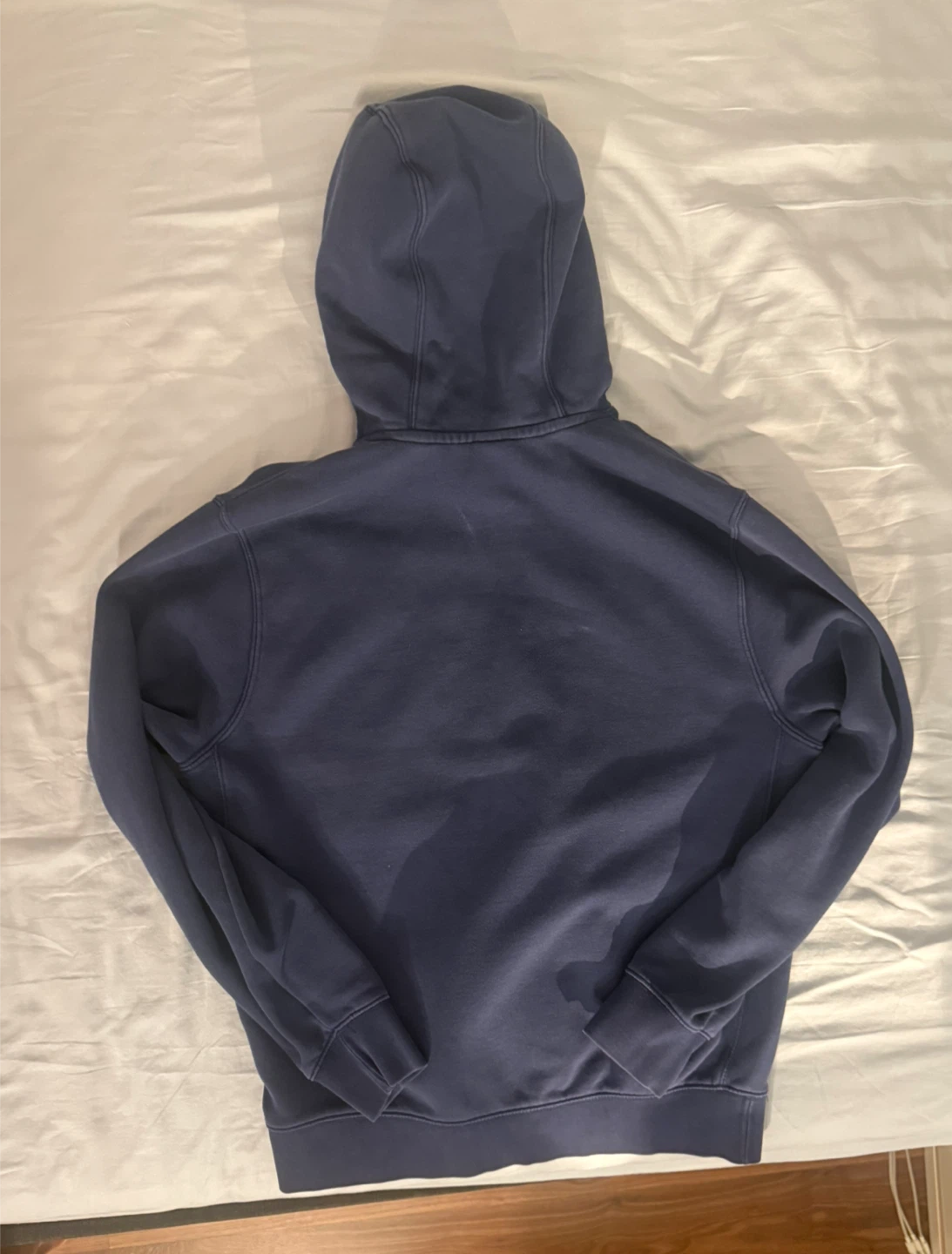 Nike Navy Blue Pullover Hoodie - photo 2