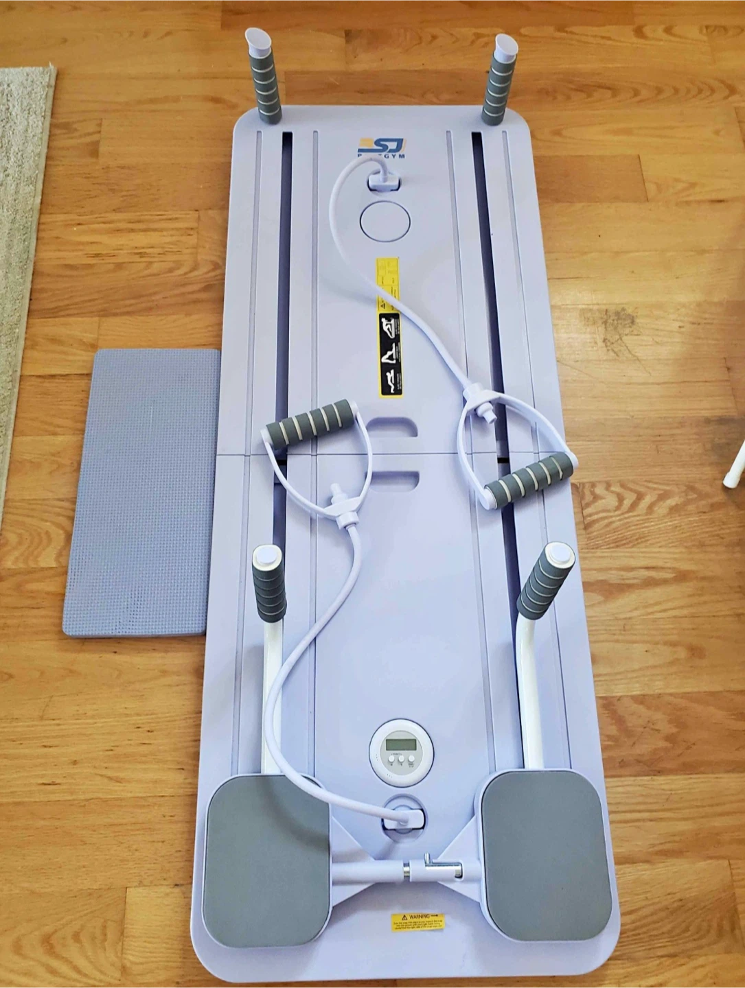 Portable pilates board