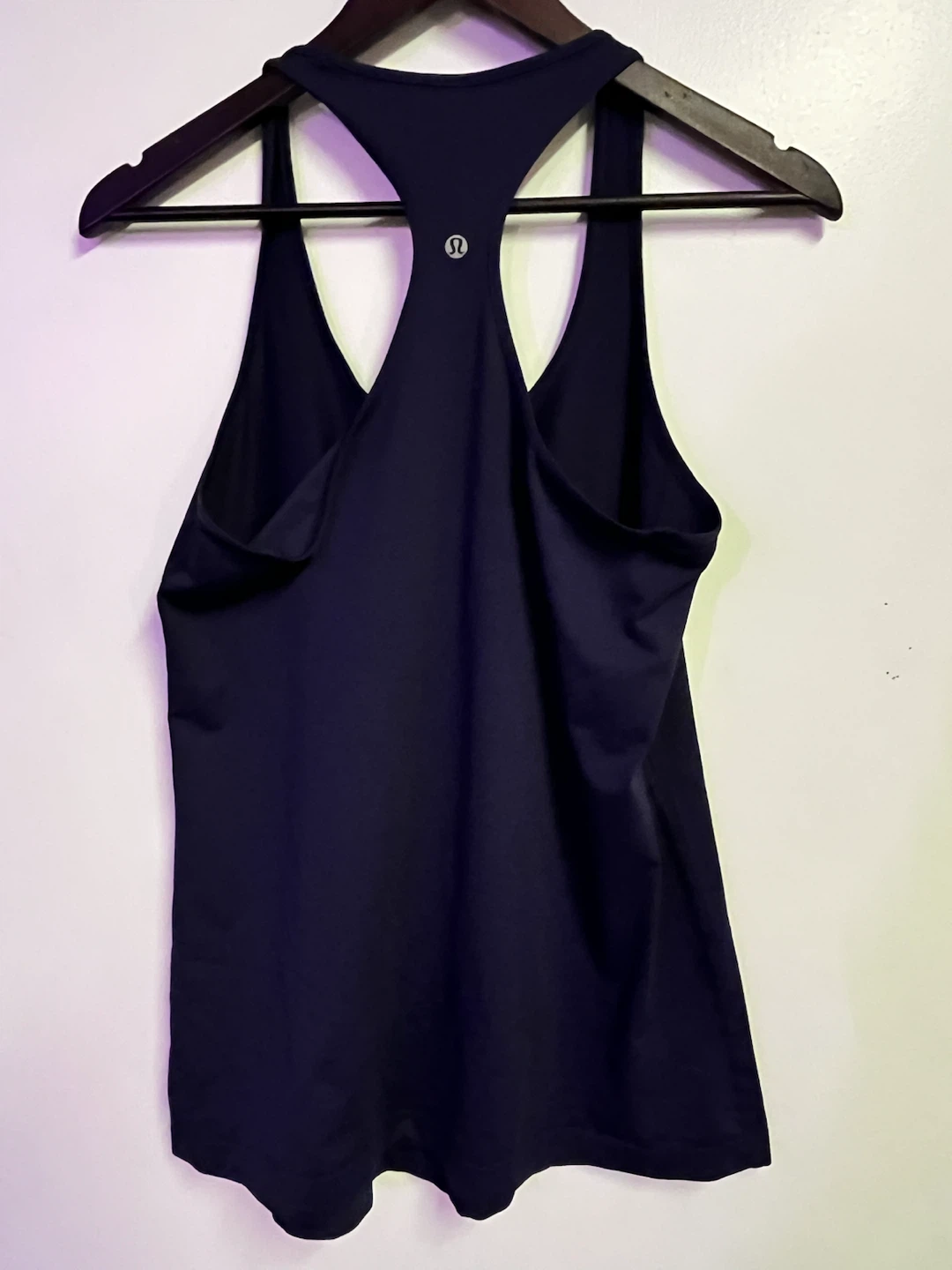 Lululemon Navy Racerback Tank Top size Large - photo 2
