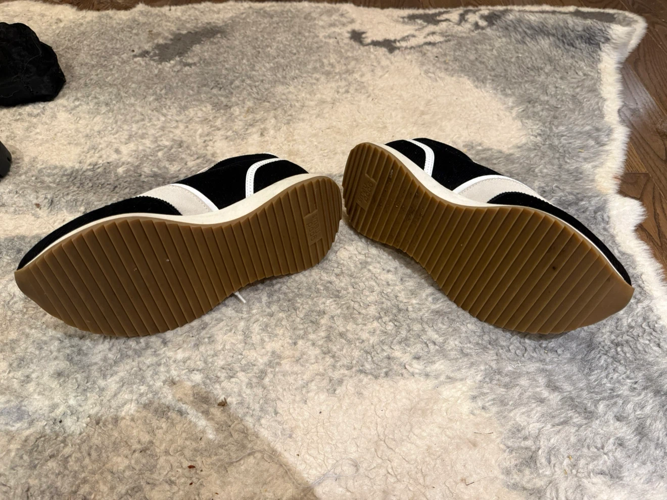 GOOD NEWS KOOK CORDUROY & SUEDE SNEAKERS — SIZE 9 - photo 3