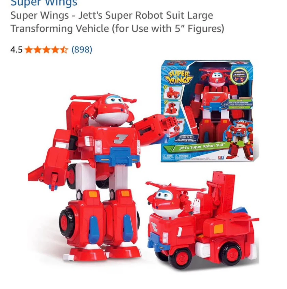 Super Wings Jett's Super Robot Suit
