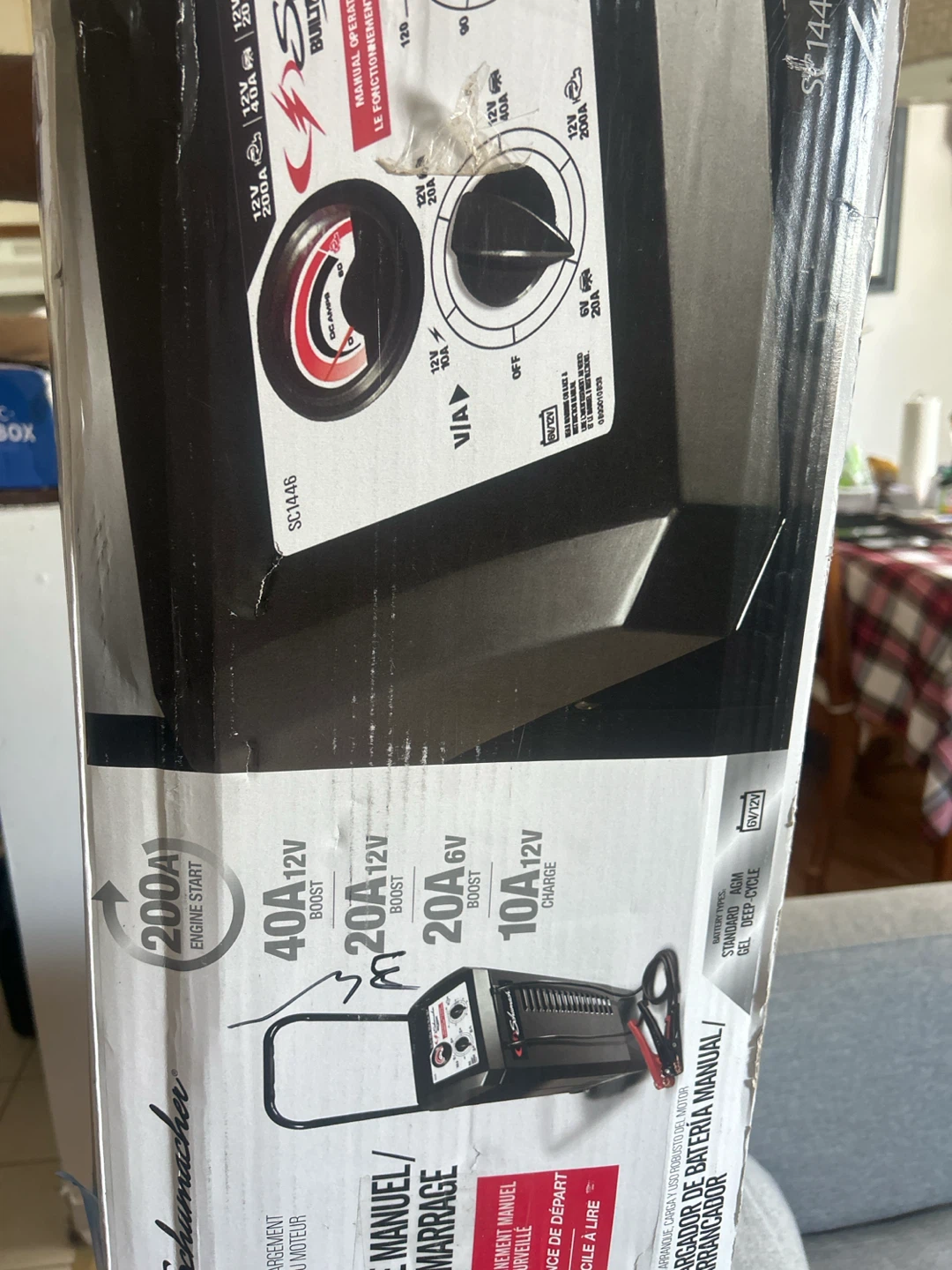 Schumacher Manual Battery Charger and Engine Starter - photo 2