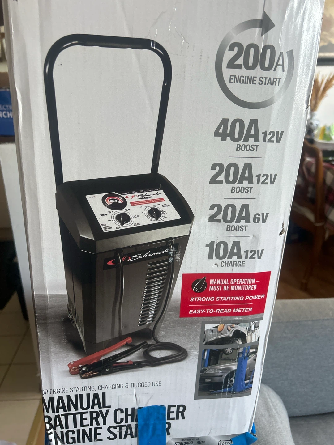 Schumacher Manual Battery Charger and Engine Starter - photo 4