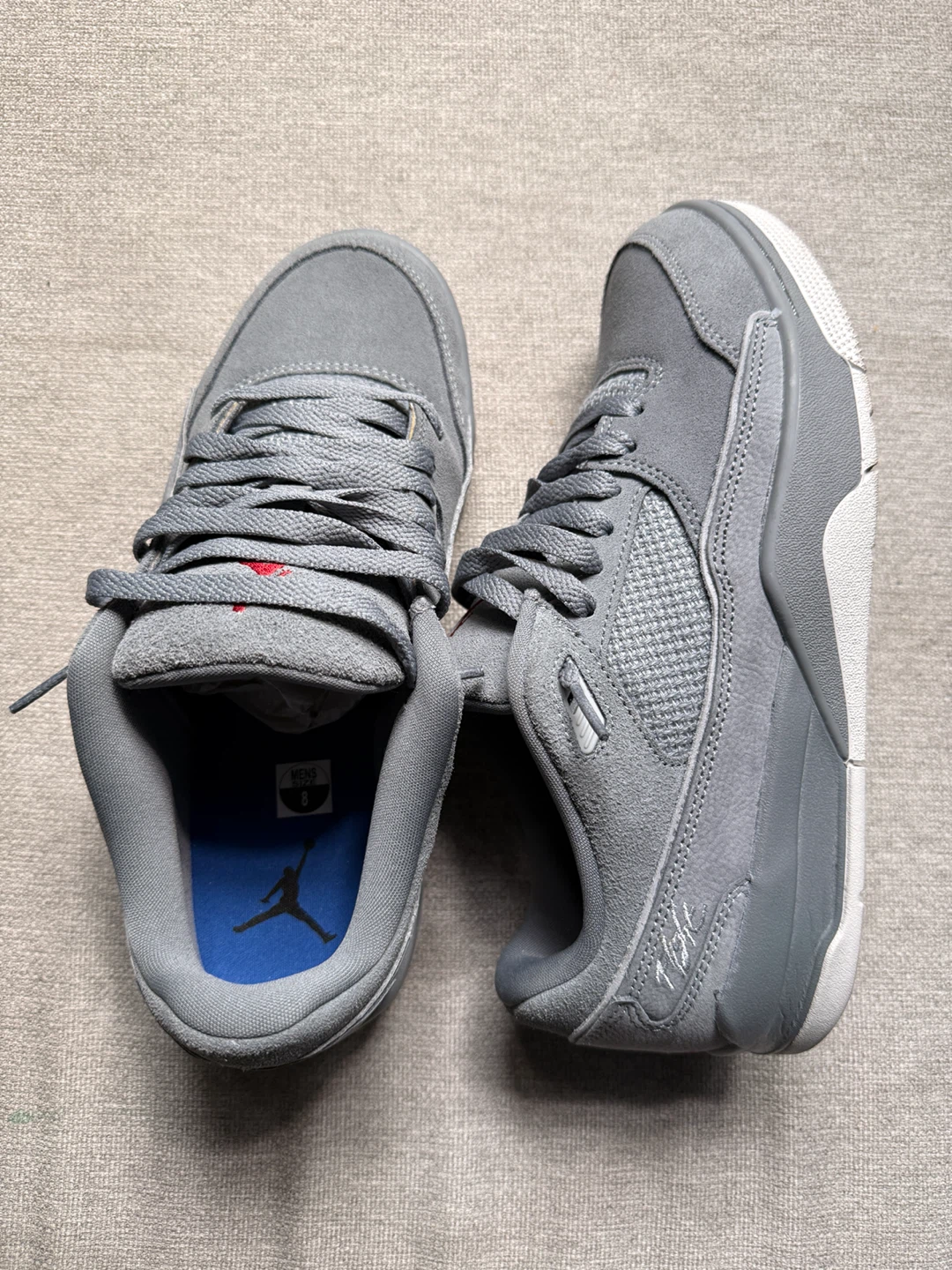 Air Jordan Flight Court 'Wolf Grey' - photo 2