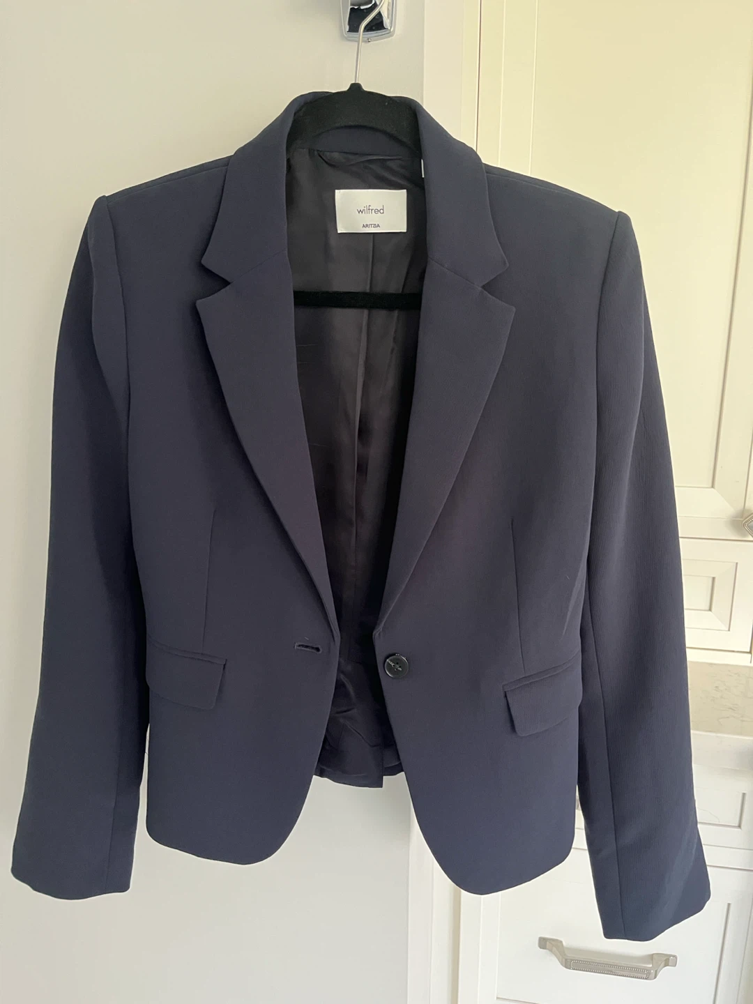 Wilfred Navy Blazer Size 4