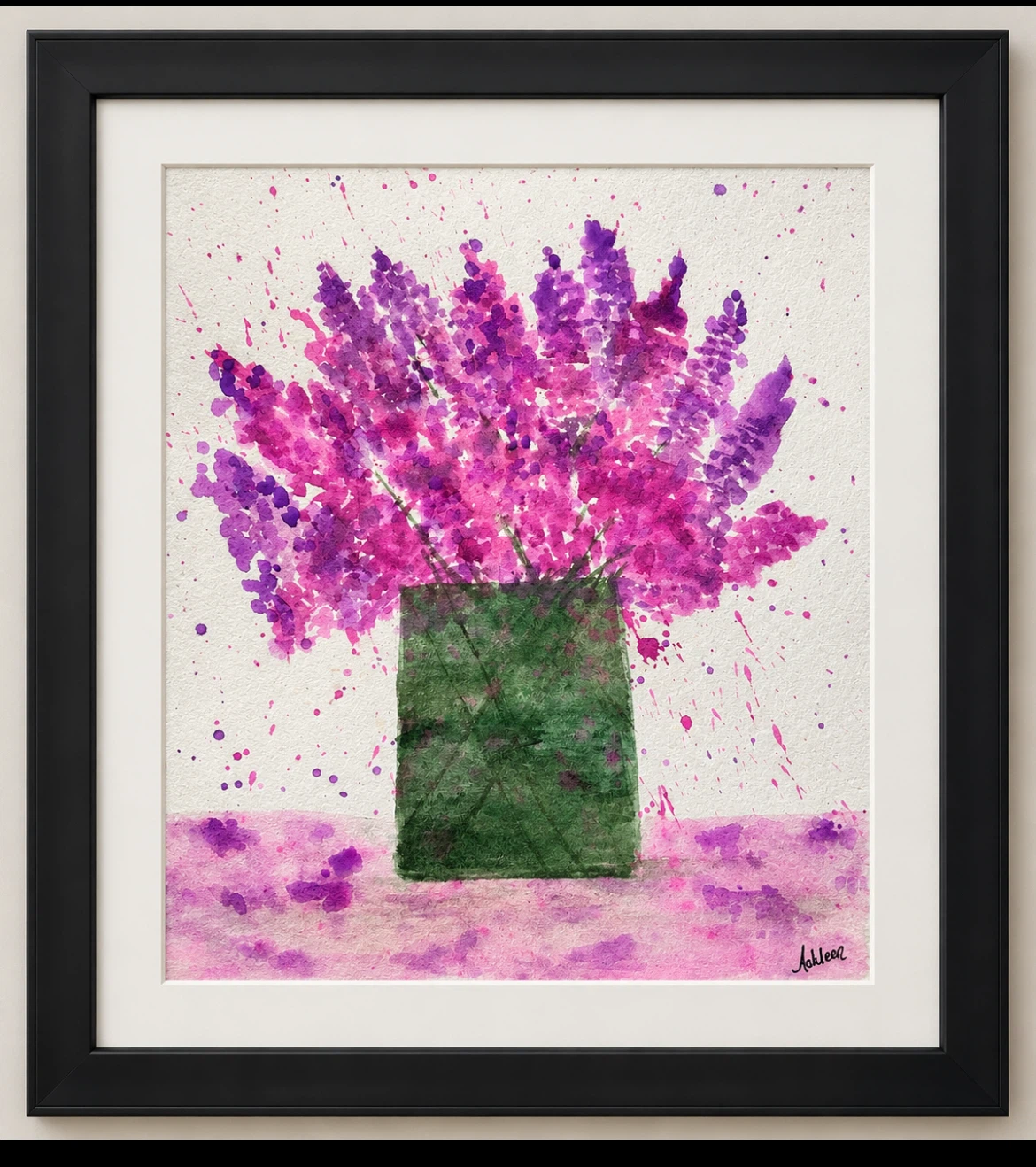 Original Watercolour Painting by Ashleen - photo 2