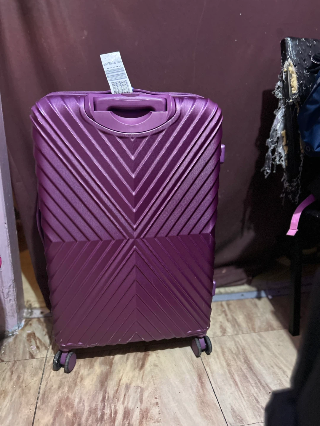 Tahari Purple Hard-Shell Suitcase - photo 5
