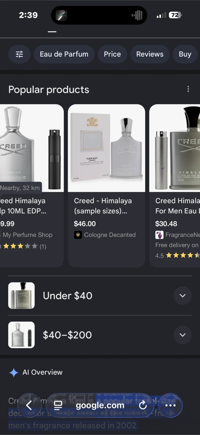 Creed himalaya DECANTS - photo 5
