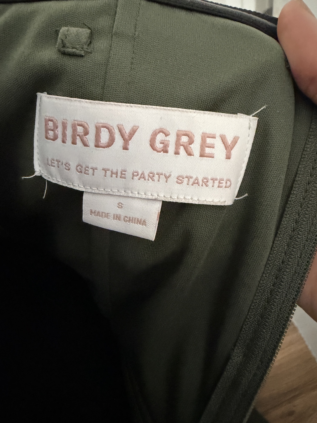 Birdy Grey Convertible Maxi Dress Sage Green - photo 4