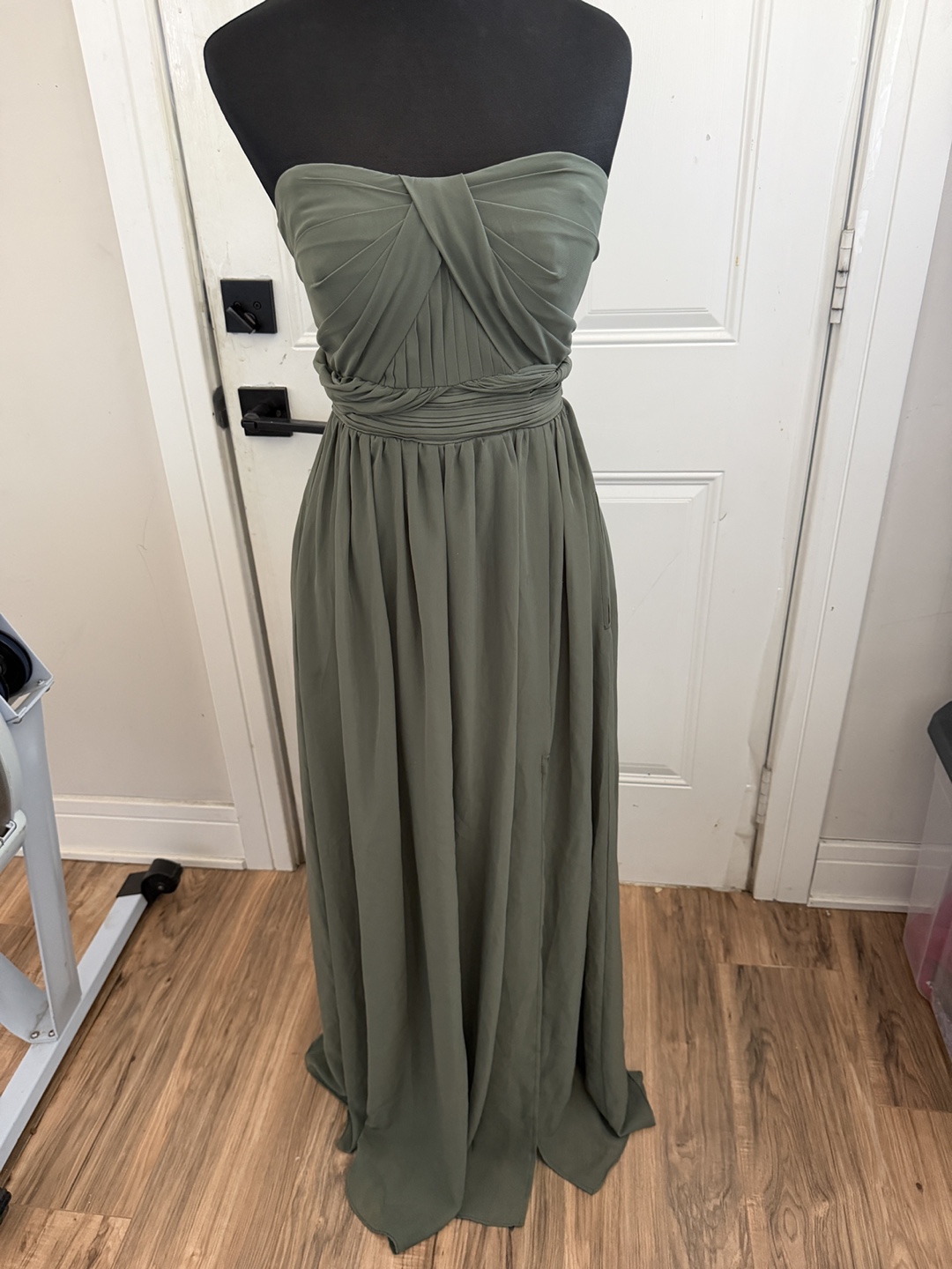 Birdy Grey Convertible Maxi Dress Sage Green - photo 3