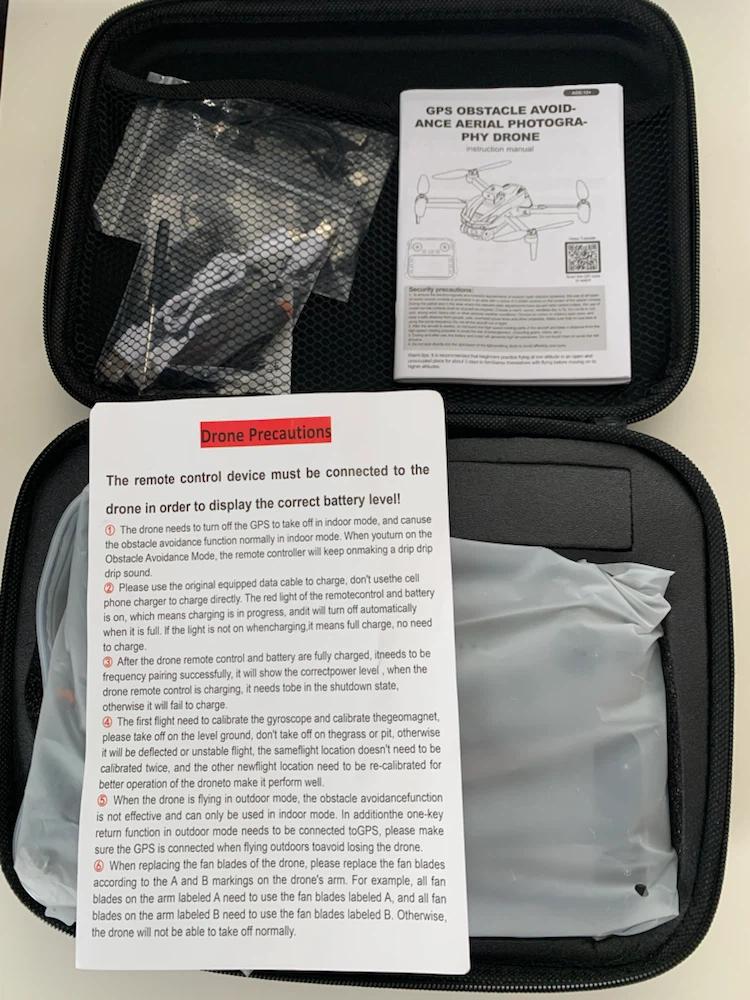 GPS Obstacle Avoidance Aerial Photography Drone - photo 3