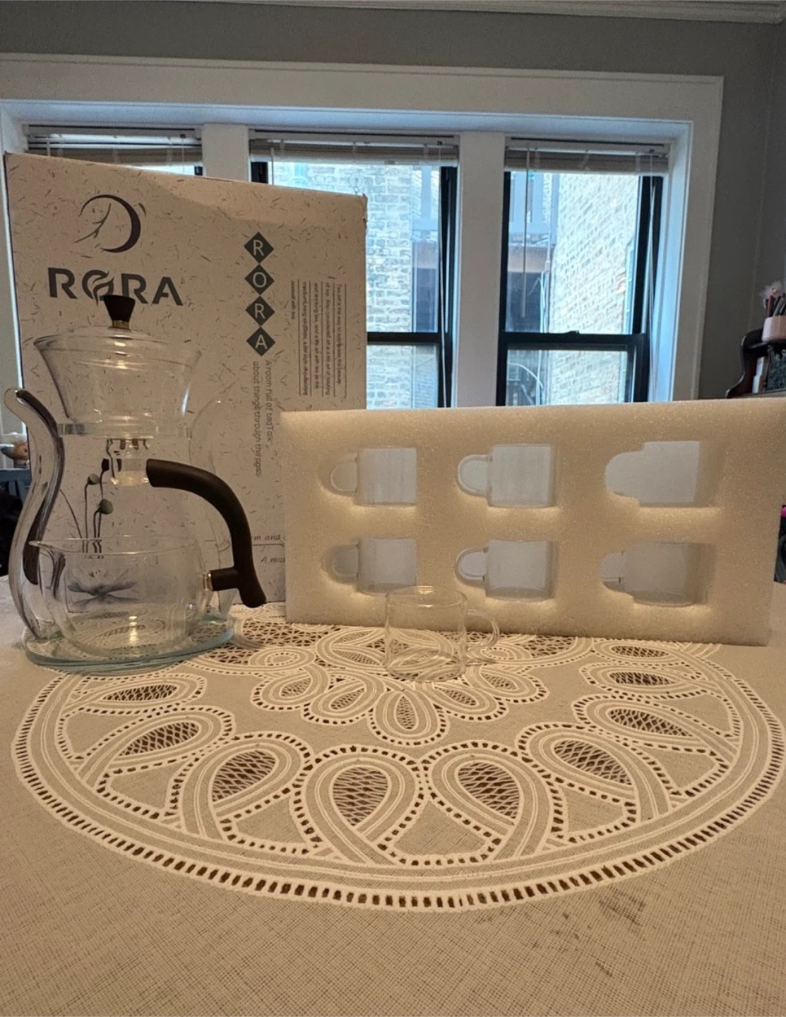 Rora Magnetic Glass Brewing Tea Set - photo 5