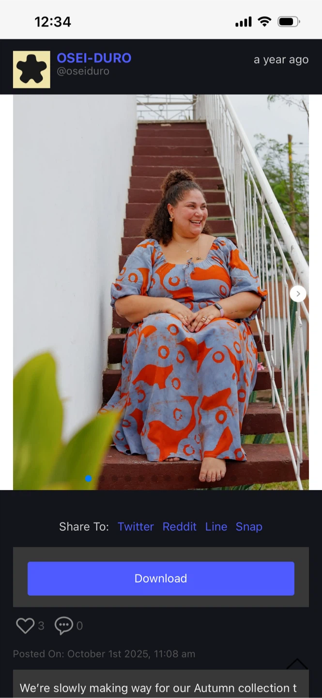 Osei Duro Willow Dress - photo 3