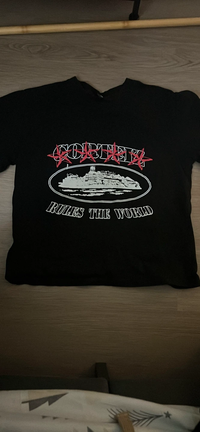 Corteiz Rules The World T-Shirt Black