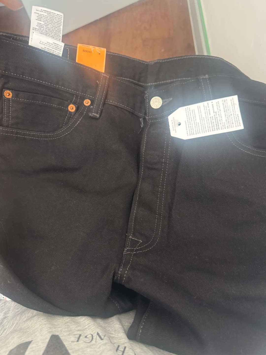 Levi's 501 Original Fit Jeans - Black - 36x30 - photo 2