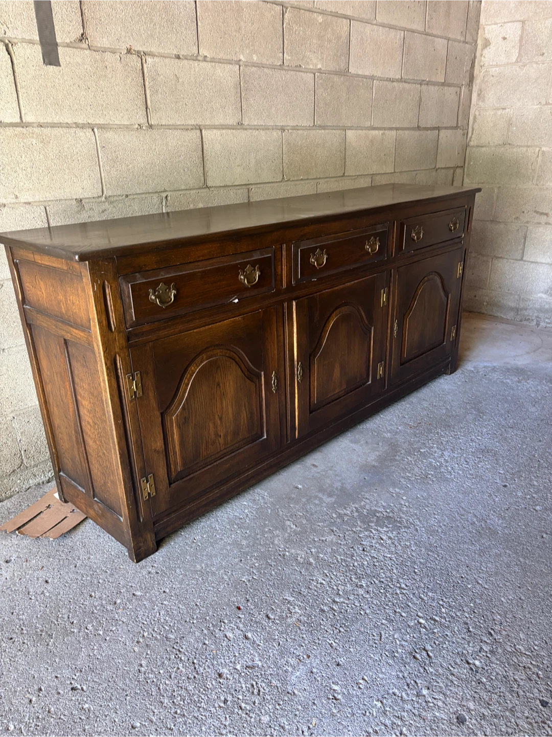 Solid Wood Sideboard Buffet - photo 2