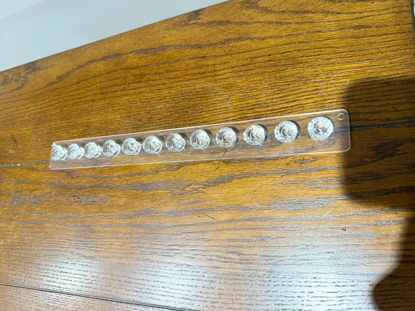 Wall Mounted 12-Hook Necklace & Bracelet Rack
