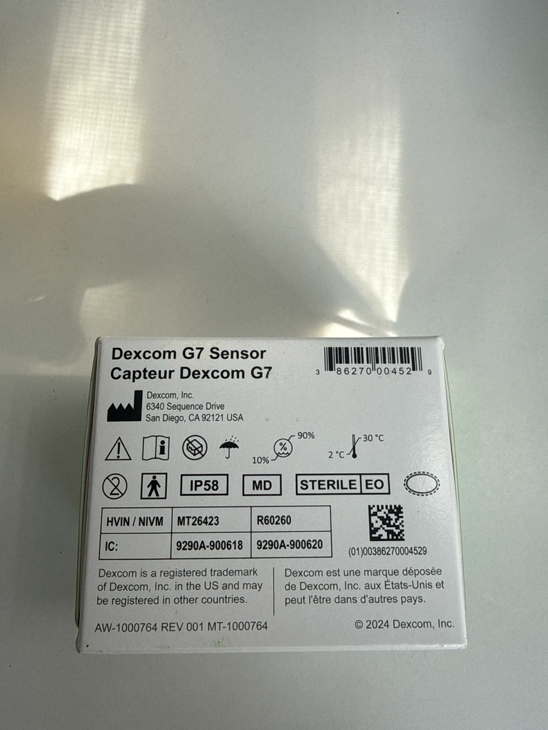 Dexcom G7 Continuous Glucose Monitoring System - photo 3