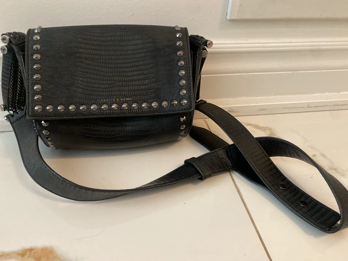 Charles & Keith Studded Crossbody Bag