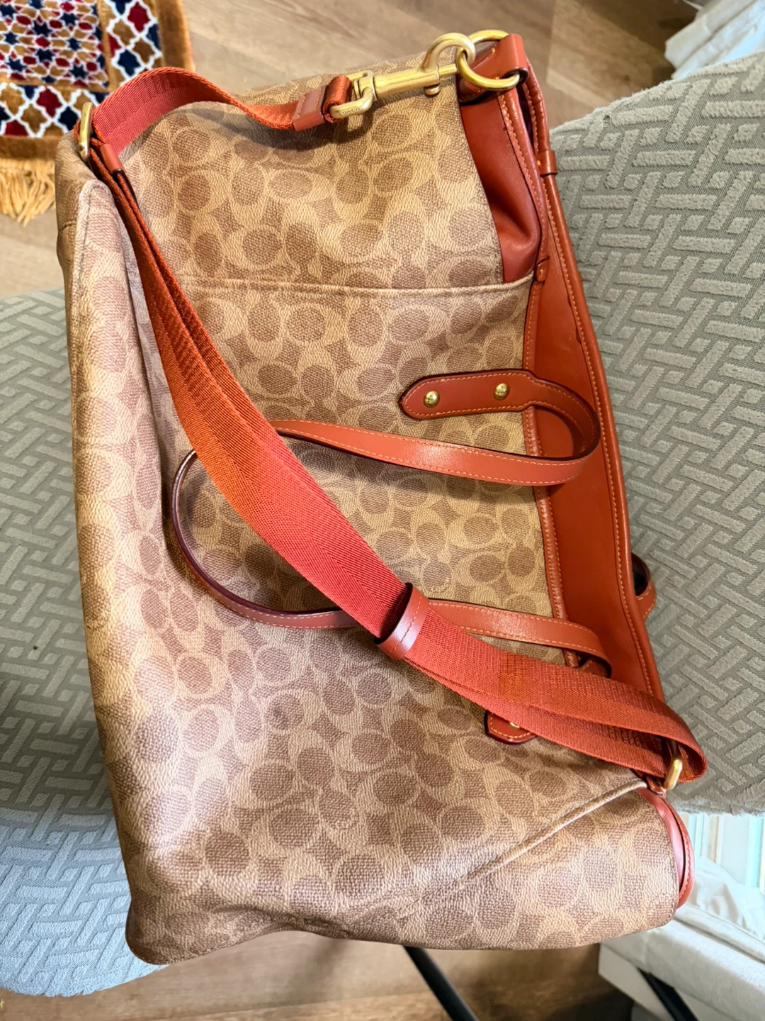 Coach Signature Tote Bag