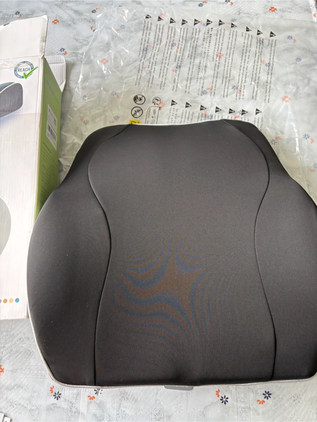 Brand New Travel Ease Memory Foam Lumbar Support Cushion – Black - photo 3