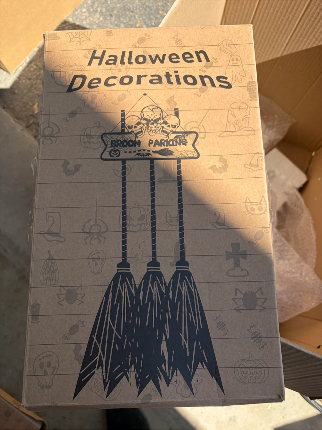 Halloween Broom Parking Decoration - photo 3